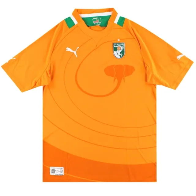 2012-13 Ivory Coast Puma Home Shirt L - African / Very good 