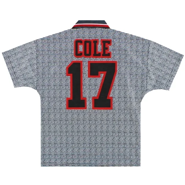 1995-96 Manchester United Umbro Away Shirt Cole #17 L.Boys - Manchester United / Excellent 
