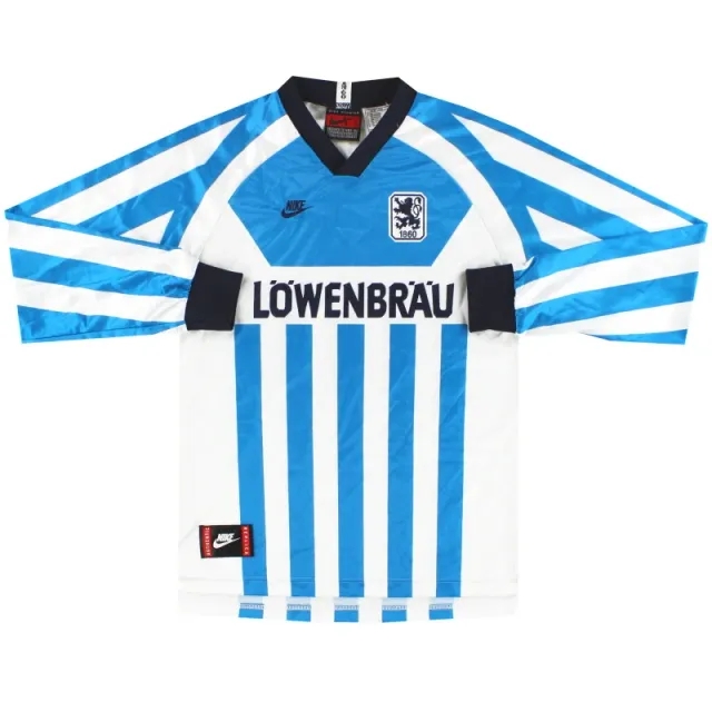 1995-96 1860 Munich Nike Home Shirt L/S XL.Boys - 1860 Munich / Excellent 