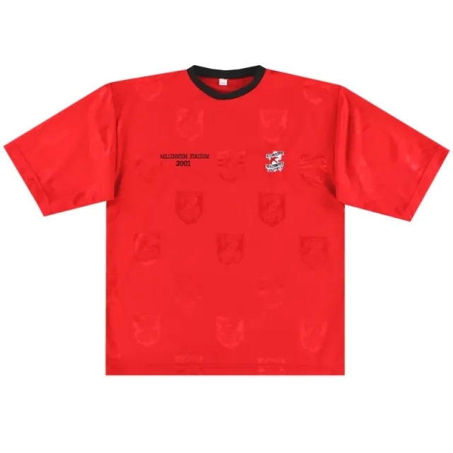 2001 Walsall 'Millennium Stadium' Fan Shirt L.Boys - Walsall / Excellent 