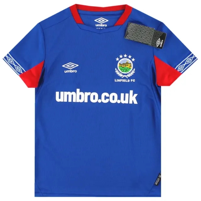 2021-22 Linfield Umbro Home Shirt *w/tags* S.Boys - Irish Clubs / w/tags 