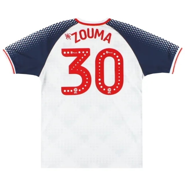 2019-20 Bolton Established 1877 Home Shirt Zouma #30 L - Bolton Wanderers / Excellent 