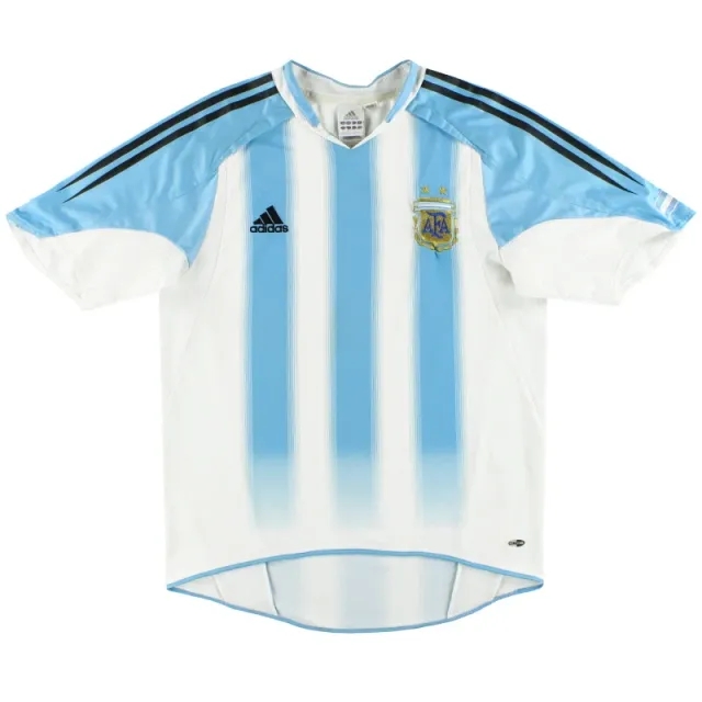 2004-05 Argentina adidas Home Shirt S - Argentina / Excellent 