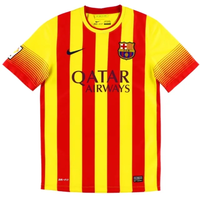 2013-14 Barcelona Nike Away Shirt S - Barcelona / Excellent 