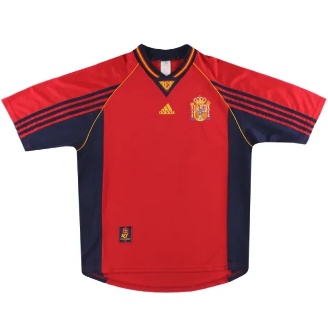 1998-99 Spain adidas Home Shirt XL - Spain / Excellent 