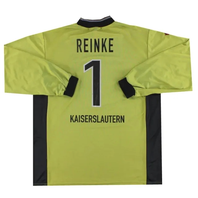 1999-00 Kaiserslautern Nike Goalkeeper Shirt Reinke #1 XL - Other German Clubs / Very good 