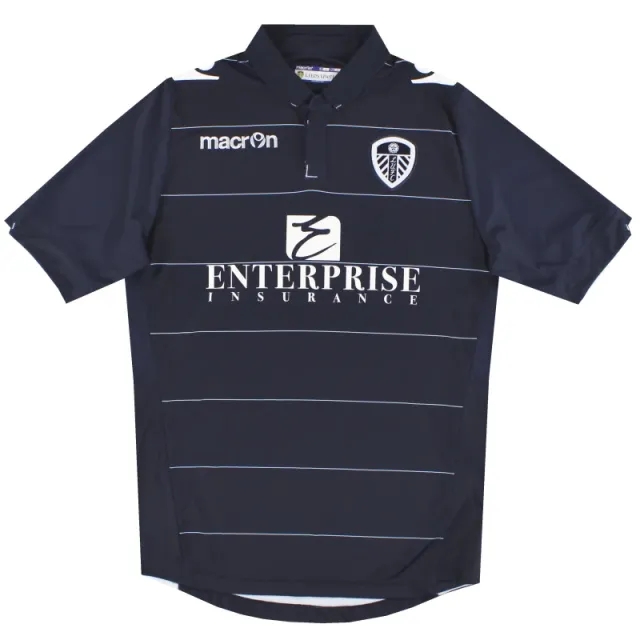 2014-15 Leeds Macron Away Shirt S - Leeds / Excellent 