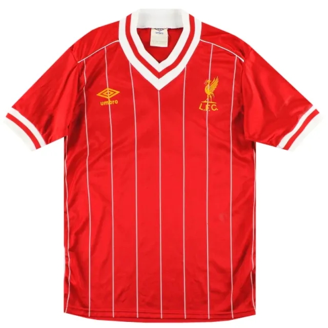 1982-85 Liverpool Umbro Home Shirt S - Liverpool / Very good 