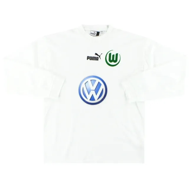 1999-00 Wolfsburg Puma Training Shirt #6 L - Other German Clubs / Very Good 