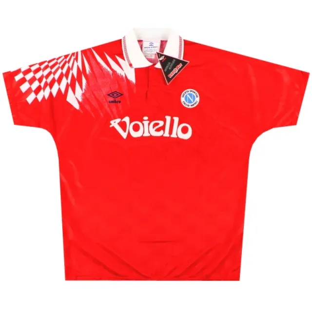 1991-93 Napoli Umbro Third Shirt *w/tags* XL - Napoli / w/tags 