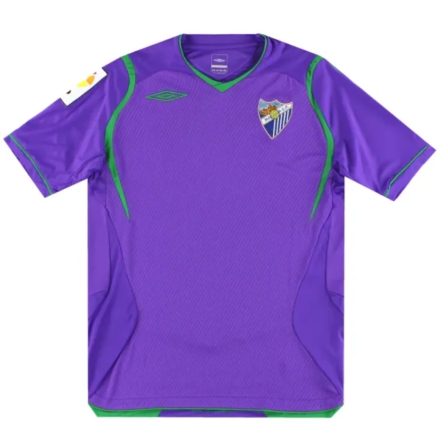 2008-09 Malaga Umbro Away Shirt S - Other Spanish Clubs / Excellent 