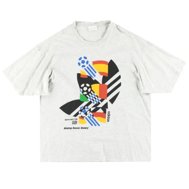 1994 FIFA World Cup adidas Graphic Tee L - USA / Excellent 