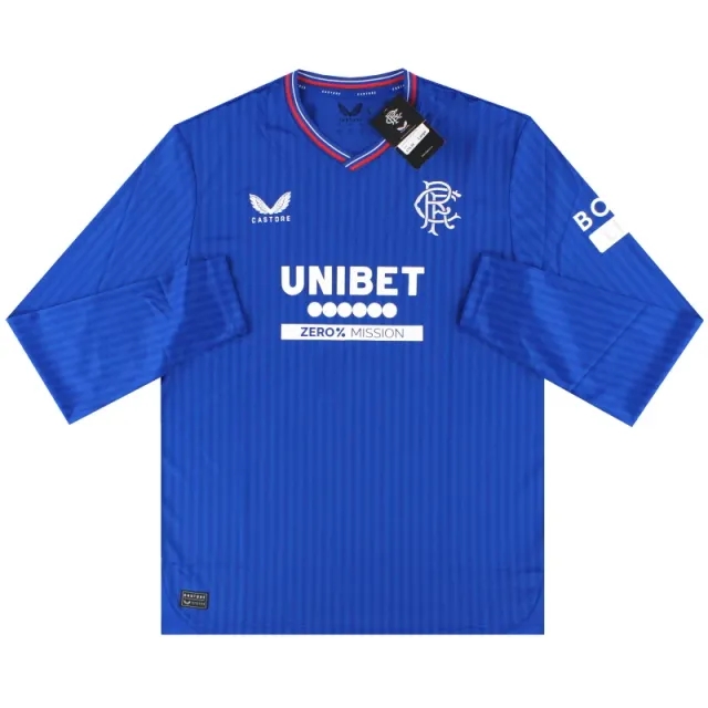 2023-24 Rangers Castore Home Shirt L/S *BNIB* - Rangers / BNIB 