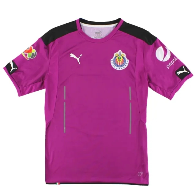 2016-17 C.D Guadalajara Puma Goalkeeper Shirt M - Central and South American Clubs / Excellent 