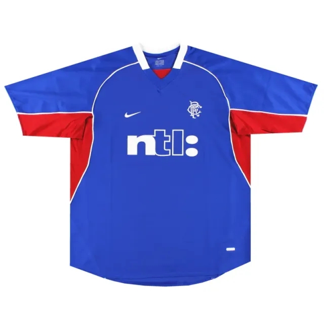 2001-02 Rangers Nike Home Shirt *As New* XL - Rangers / As New 