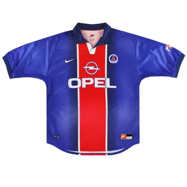 1998-99 Paris Saint-Germain Nike Home Shirt M - Paris Saint-Germain / Excellent 