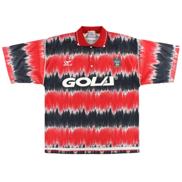 1991-92 Huddersfield Town Gola Away Shirt S - Huddersfield Town / Very Good 