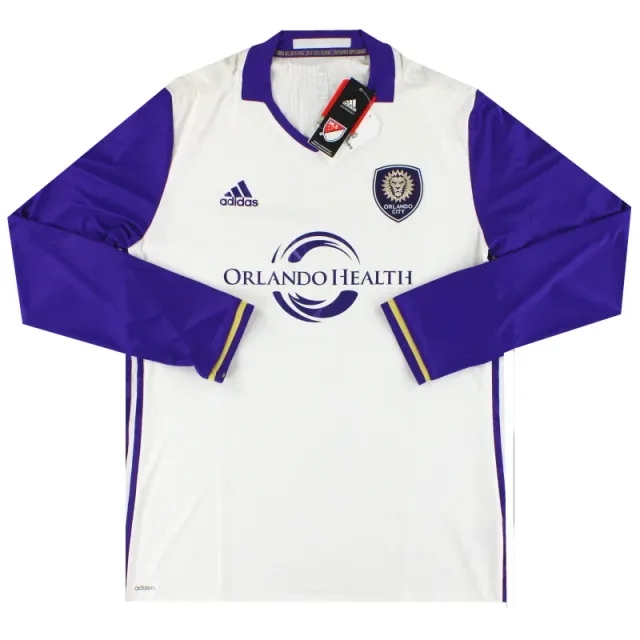 2017 Orlando City adidas Player Issue Away Shirt *w/tags* L/S XL - USA Soccer Clubs / w/tags 