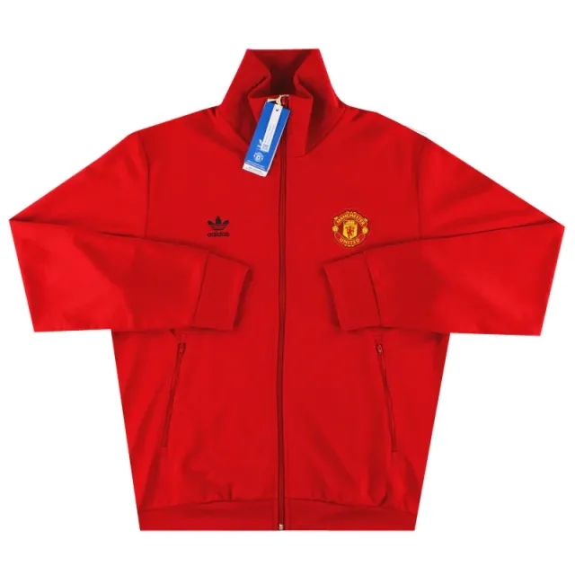 2023-24 Manchester United adidas Essential Trefoil Jacket *w/tags* - Manchester United / w/tags 