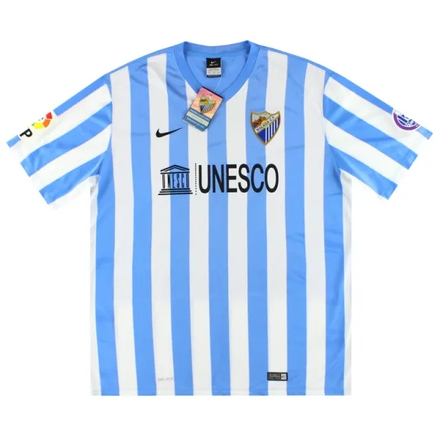 2014-15 Malaga Nike Home Shirt *w/tags* XXL - Other Spanish Clubs / w/tags 