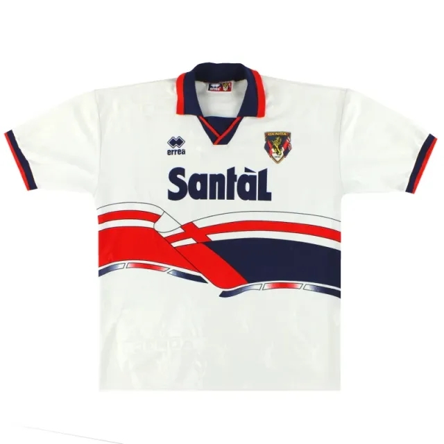 1996-97 Genoa Errea Away Shirt XL - Other Italian Clubs / Excellent 