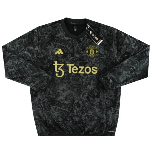 2023-24 Manchester United adidas x Stone Roses Warm Up Top *w/tags* - Manchester United / w/tags 