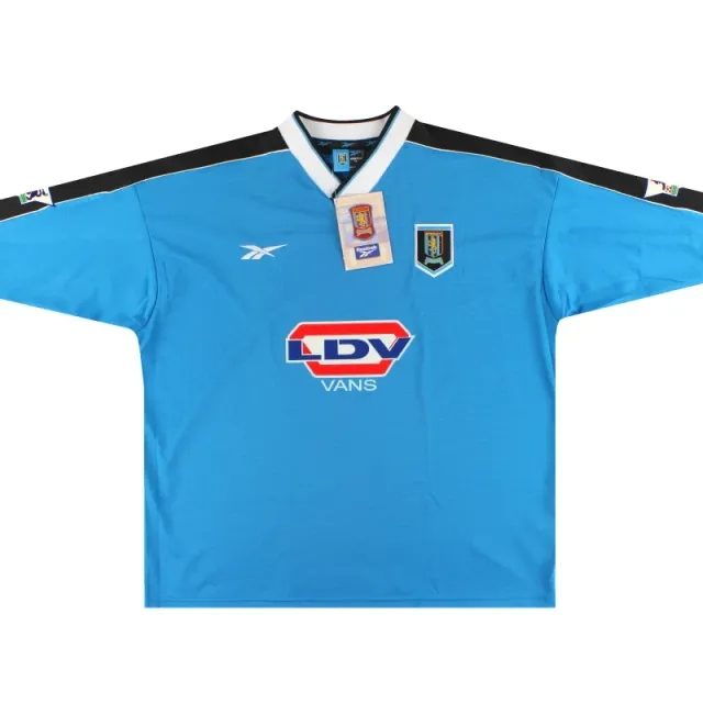 1998-00 Aston Villa Reebok Away Shirt Collymore #9 *w/tags* XXL - Aston Villa / Excelllent 