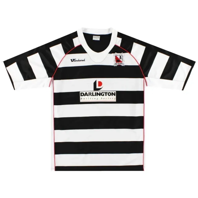 2007-08 Darlington Vandanel Home Shirt XL - Darlington / Excellent 