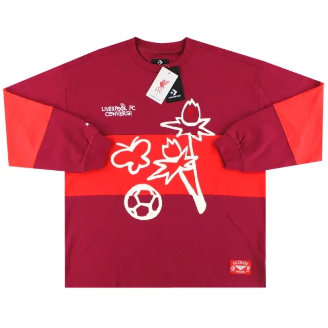 2023-24 Liverpool x Converse Crew Sweatshirt *w/tags* - Liverpool / w/tags 
