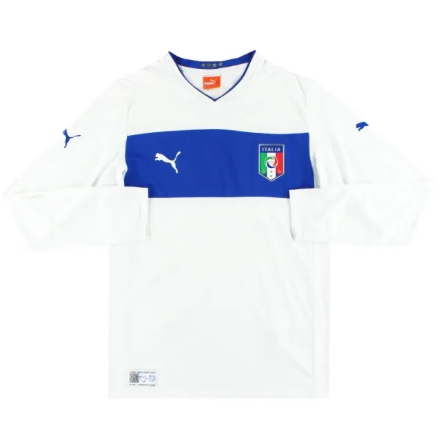 2012-13 Italy Puma Away Shirt L/S XL - Italy / Excellent 