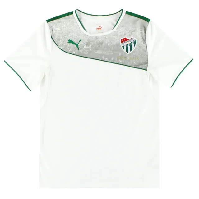 2013-14 Bursaspor Puma '50 Year Anniversary' Fourth Shirt M - Other Turkish Clubs / Excelelnt 
