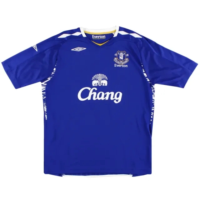 2007-08 Everton Umbro Home Shirt XXXL - Everton / Excellent 