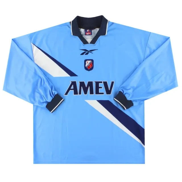 1999-00 Utrecht Reebok Match Issue Away Shirt L/S #5 XL - Other Dutch Clubs / Excellent 