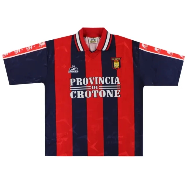 1999-00 FC Crotone Home Shirt XL - Other Italian Clubs / Excellent 