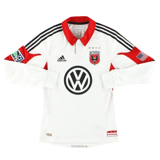 2012-13 DC United adidas 'Formotion' Away Shirt L/S S - USA Soccer Clubs / Excellent 
