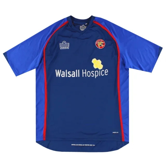 2010-11 Walsall Admiral Away Shirt XL - Walsall / Excellent 