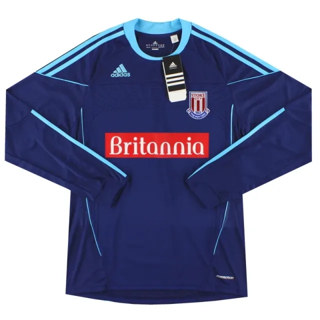 2010-12 Stoke City adidas 'Formotion' Away Shirt L/S *w/tags* L - Stoke City / w/tags 