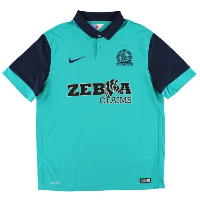 2014-15 Blackburn Nike Away Shirt XL - Blackburn Rovers / Excellent 