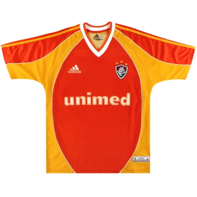 2002 Fluminense adidas Third Shirt #10 L - Central and South American Clubs / Excellent 