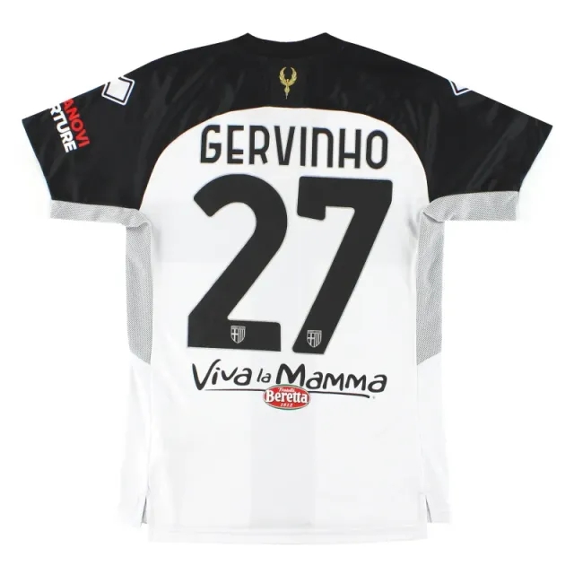 2020-21 Parma Errea Home Shirt Gervinho #27 M - Parma / Excellent 