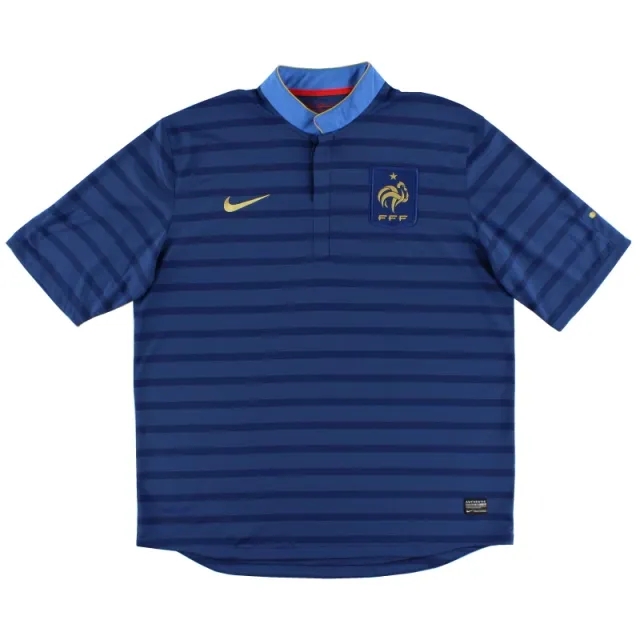 2012-13 France Nike Home Shirt L - France / Excellent 