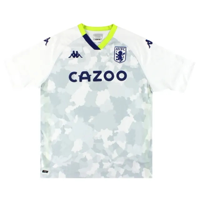2020-21 Aston Villa Kappa Kombat Third  Shirt XXXL - Aston Villa / Excellent 
