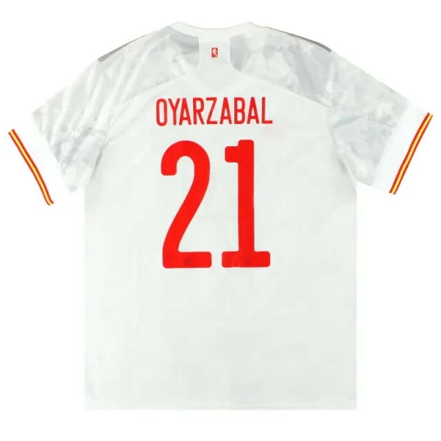 2020-21 Spain adidas Away Shirt Oyarzabal #21 *w/tags* XXL - Spain / w/tags 