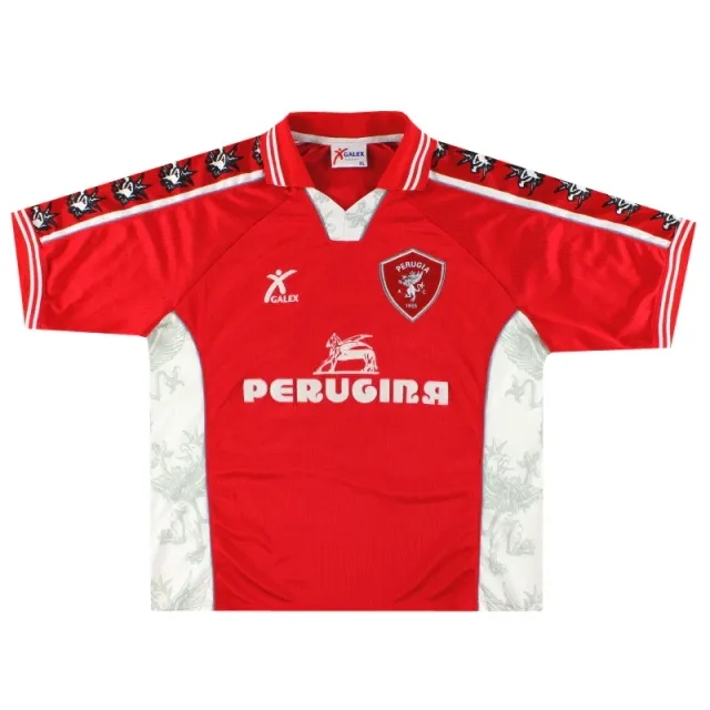 1999-00 Perugia Home Shirt #11 XL - Other Italian Clubs / Excellent 
