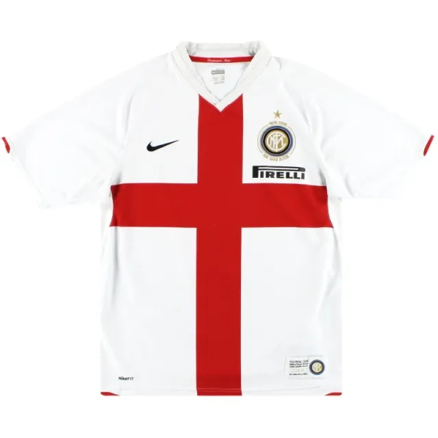 2007-08 Inter Milan Nike Centenary Away Shirt XXL - Inter Milan / Excellent 