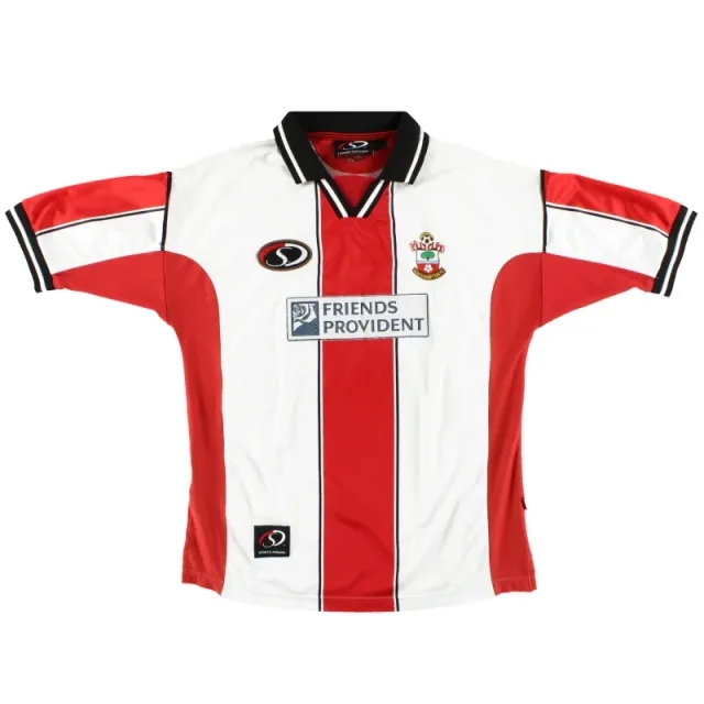1999-01 Southampton Home Shirt L - Southampton / Excellent 
