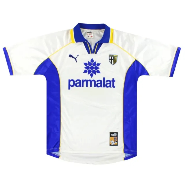 1997-98 Parma Puma Home Shirt XL - Parma / Excellent 
