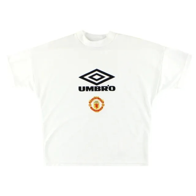 1996-97 Manchester United Umbro Training Shirt Y - Manchester United / Excellent 