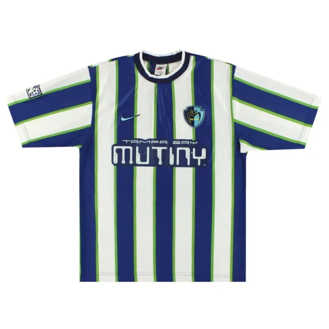 1998-99 Tampa Bay Mutiny Nike Away Shirt M - USA Soccer Clubs / Excellent 