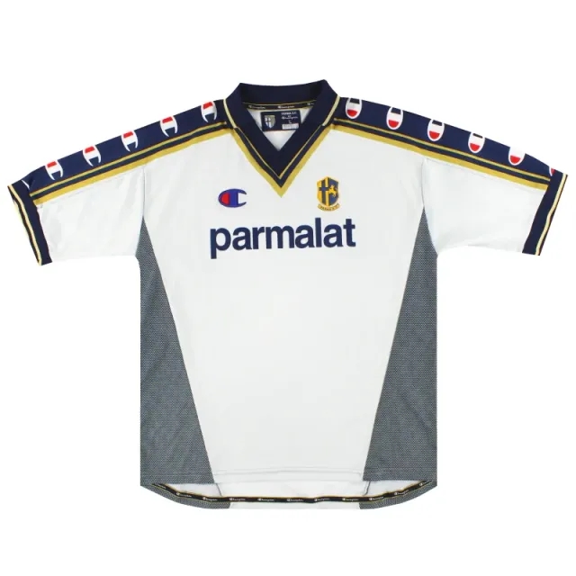 2000-01 Parma Champion Away Shirt L - Parma / Very good 